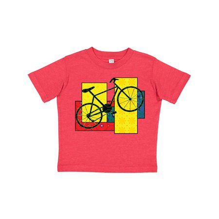 

Inktastic Bike Pattern Blocks Gift Toddler Boy or Toddler Girl T-Shirt
