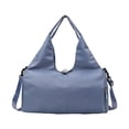 thumbnail image 2 of Bolsa de gimnasio DYNWAVEMX Bolsa de lona deportiva Yoga Correa ajustable Azul, 2 of 8