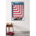 thumbnail image 2 of Marvel Comics - Avengers - Numbers - Multiplication Table Wall Poster, 22.375" x 34", Framed, 2 of 2