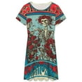 thumbnail image 3 of Gratefuldead Women's Dress Short Sleeve Summer Sundress Summer Women Clothes, 3 of 7