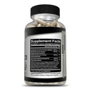 Kaya Naturals Mushroom Complex Supplement, 10 Mushroom Extracts- Lions Mane - Reishi - Shiitake