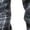 Gray, variant on Mens Western Flannel Shirt Pearl Snap Long Sleeve Checkered Plaid Regular Fit Shacket Lightweight Christmas Jacket