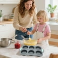 thumbnail image 1 of for Home Party Use Festive Wreath Design Silicone Tray with 6 Freezer Cubes for Drinks And Easy Release Cleaning, 1 of 3