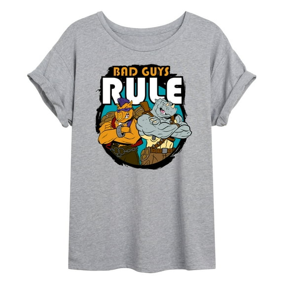 Teenage Mutant Ninja Turtles - Bad Guys Rule - Women's Oversized T-Shirt