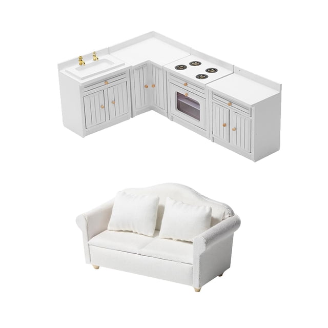 1:12 Casa de de Sofá Muebles con
