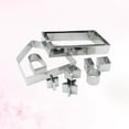 thumbnail image 5 of 10 unids 3D casa de pan de jengibre escenario de Navidad de acero inoxidable cortadores de galletas Set Biscuit Mold Fondant Cutter Baking Tool, 5 of 5