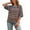 02-Blue, variant on Women's Summer Striped Tops Casual Short Sleeve Crewneck Shirts Spring Color Block Basic Loose Blouses