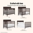 thumbnail image 4 of Dream On Me Avery 5-in-1 Convertible Crib, Chocolate Chip, 4 of 10