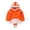 C116/Orange, variant on Toddler Boys Winter Coat Adorable Gray Wolf And Themed Pullover Hoodie Jacket For Boys Soft And Warm Kids Outerwear For Playful Outdoor Adventures 2-3 Years