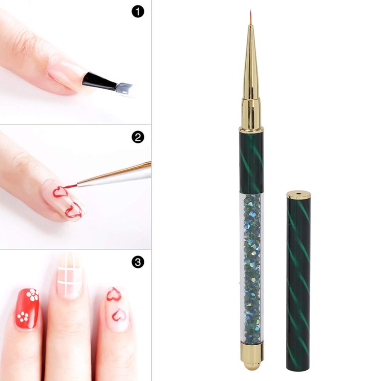 Women Dotting Pen Nail Art 5 Pc Nail Polish Paint Manicure Marbleizing Tool  Set