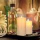 thumbnail image 3 of 3 Velas s Led Grande Flama Vaso de Cristal, 3 of 5