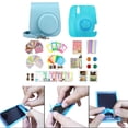 thumbnail image 1 of Paquete de accesorios de cámara CUTICAT Mini 11 con funda de material cuero PU filtros Álbum de fotografía y más Azul, 1 of 7