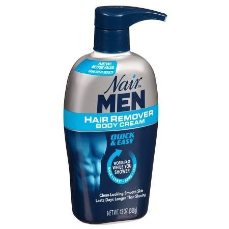Nair Men Hair Removal Body Cream 13.0 oz.(pack of (Best Male Hair Removal Cream)