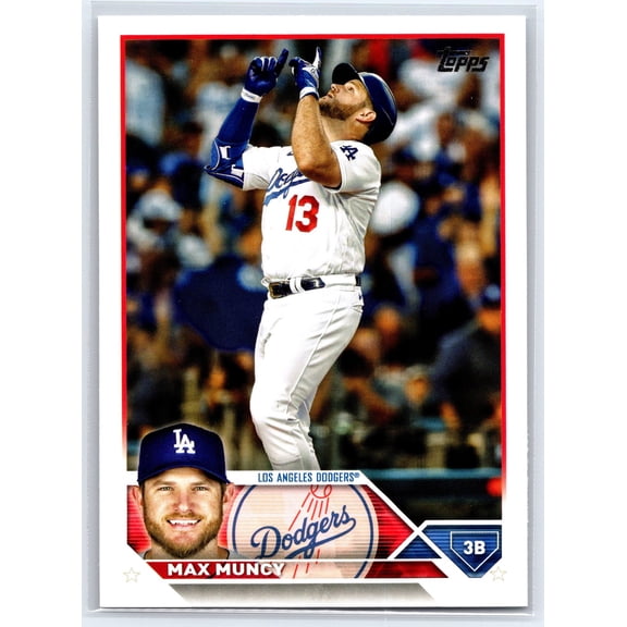 2023 Topps Max Muncy Los Angeles Dodgers #519 Baseball Card