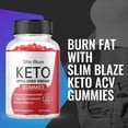 thumbnail image 4 of (5 Pack) Slim Blaze Keto ACV Gummies - Supplement for Weight Loss - Energy & Focus Boosting Dietary Supplements for Weight Management & Metabolism - Fat Burn - 300 Gummies, 4 of 7