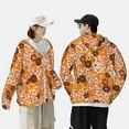 thumbnail image 6 of Haiem Hippie Ditsy Floral UPF 50+ Fishing Shirts for Men Long Sleeve UV Sun Protection Hoodie Non-Mask Outdoor Hiking Shirts, 6 of 9