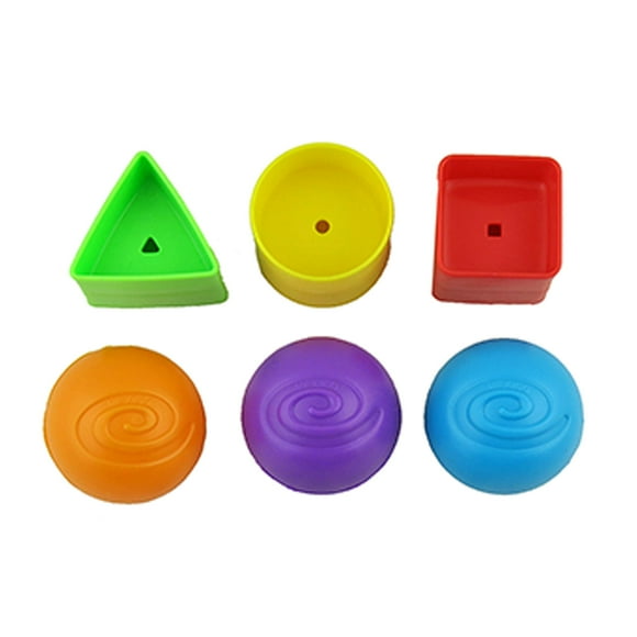 Replacement Parts for Fisher-Price Laugh and Learn Smart Stages Crawl Around Car - DJD09~3 Balls and 3 Shapes ~ Also Works with Models CJM93 and Y7749