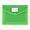 Green, variant on Clearance Sale! File Folders Diagonal Transparent A4 Horizontal Three-Dimensional Document Bag Green Clear Document Storage Bag