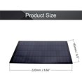 thumbnail image 2 of HUGFEGWE 18V 5W Polycrystalline Mini Solar Panel Module DIY for Light Toys Charger 165x220mm 1Pcs CJB91-112505, 2 of 7