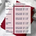 thumbnail image 2 of Kotton Culture 600 TC 100% Egyptian Cotton Duvet Cover (Burgundy, King, 1 Piece Duvet Cover Only), 2 of 4