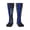 1 Black, variant on Knee High Socks for Women Group Of Thin Blue Line Flag Long Tube Sock Uniform Socks