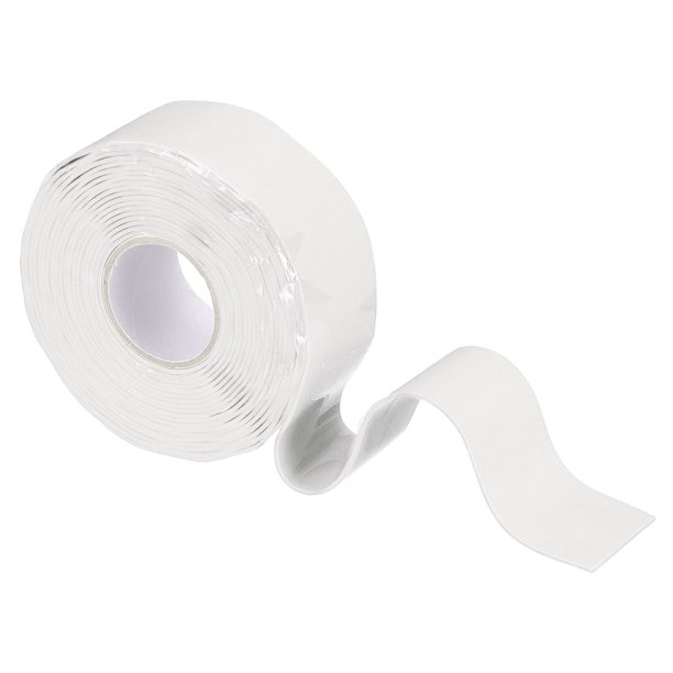 Cinta de silicona autoadhesiva, cinta de agarre de silicona impermeable para fugas de tuberías de fontanería 1" x 10 pies