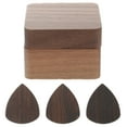 thumbnail image 1 of 1 Set Multipurpose Wooden Guitar Pick Electric Folk Guitar Pick Boxed Plectrum, 1 of 9
