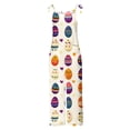 thumbnail image 4 of VBVC Women's Breathable Easter Egg Sweatpants,Tie Straps Pants for Women,Ladies Lightweight Holiday Jumpsuit with Pockets,Multicolor,S-2XL, 4 of 5