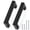 Black-hole center 3"-30, variant on 10 Pack| Square Cabinet Handles Brushed Nickel Pulls 6-3/10 Inch Hole Centers Stainless Steel Drawer Kitchen Hardware
