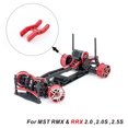 thumbnail image 4 of Conector de cubierta Superior RC, Rendimiento estable RC Drift Car parte Aluminio Aloy Apariencia Aparencia para actualizar para actualizar, 4 of 7
