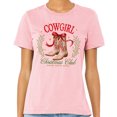 thumbnail image 2 of Cowgirl Christmas Club Shirt Unisex Large Pink, 2 of 5