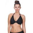 thumbnail image 2 of Freya Women  Halter Plunge fashion bikini tops, 2 of 17