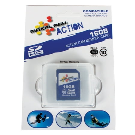 Prime SD16GHCCL10M-A 16 GB SD Card - GoPro Original Hero, Hero