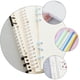thumbnail image 3 of EeaseMX 10 tiras de espiral de plástico para encuadernación de cuadernos, 30 agujeros, espirales para cuadernos A4 y B5, 3 of 7