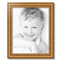 ArtToFrames 16" x 20" Gold Picture Frame, 16x20 inch Gold Wood Poster Frame (WOM-4293)