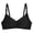 Black, variant on Women Stylish Bikini Bra with Pattern Adjustable Shoulder Strap Underwire Support Elegant, 34, Black