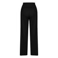 thumbnail image 5 of Tumotour Yoga Pants For Women Elastic Waist Pockets Straight-Leg Pants Stretchy Stylish Loose Comfy Modal Lounge Running Long Active Casual Sweatpants, 5 of 9