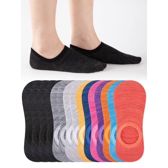 EALLCO No Show Socks Women 15 Pairs Ankle Socks for Women, Low Cut Socks Short Socks,Invisible Casual Socks