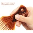 thumbnail image 3 of Peine de corte de pelo, peine de peluquería de jarra de elevación de África sin pelo suave, 3 of 5