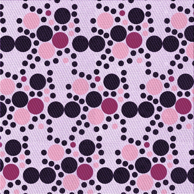Ahgly Company Machine Washable Indoor Square Transitional Blossom Pink Area Rugs, 8' Square