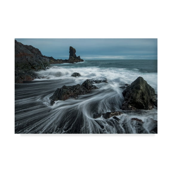 Trademark Fine Art 'Water Ribbons' Canvas Art by Danny Head