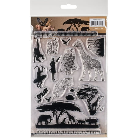 Animals Clear Stamps - Find It Amy Design Wild Animals Clear Stamps-