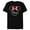 Black, variant on Disney Minnie Mouse Niece Head Icon Magic Family Trip- Short Sleeve Blended T-Shirt for Adults - Customized-Yellow