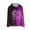 Purple, variant on IROINNID Women's Long Sleeve Hoodie Mid-Length Print Loose Color Contrast Rose Tops Sweatshirts, Orange