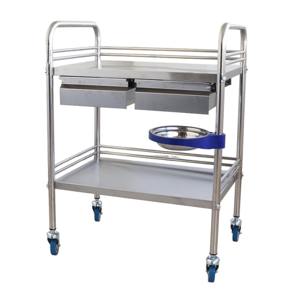 Carrito Mueble Medico Acero Inoxidable