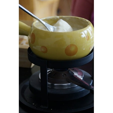 LAMINATED POSTER Food Cheese Fondue Fondue Specialty Switzerland Poster Print 24 x 36