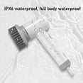 thumbnail image 6 of VALSEEL Clearance Electric Spin Rechargeable Cleaning Tools,Grout Brush, Electric Cleaning Brush With 3 Brush Heads,Suitable For Bathroom Wall Tiles Floor Bathtub Kitchen, 6 of 9