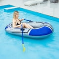 thumbnail image 4 of Inflatable Boat,Inflatable Boat Water Play Leisure Boat Not Series Thick Inflatable Play Leisure Leisure Boat Person Water Play Huiop Included). Rookin Wyan Yubz, 4 of 7