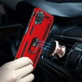 thumbnail image 5 of Galaxy A12 Phone Case, Samsung A12 Phone Case with HD Screen Protector, Military Grade Protective Cases with Ring for Samsung Galaxy A12 (Red), 5 of 6