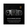 thumbnail image 5 of MSI 650W Power Supply - ATX - 120 V AC, 230 V AC Input - 5 V DC, 3.3 V DC, 12 V DC, -12 V DC Output - 1 +12V Rails - 1 Fan(s) - 85% Efficiency, 5 of 5